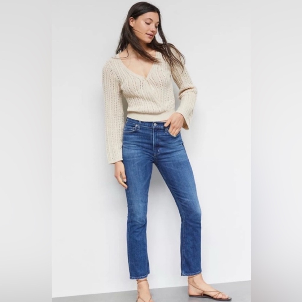 Citizens of Humanity Demy Cropped Flare Jeans Size 24